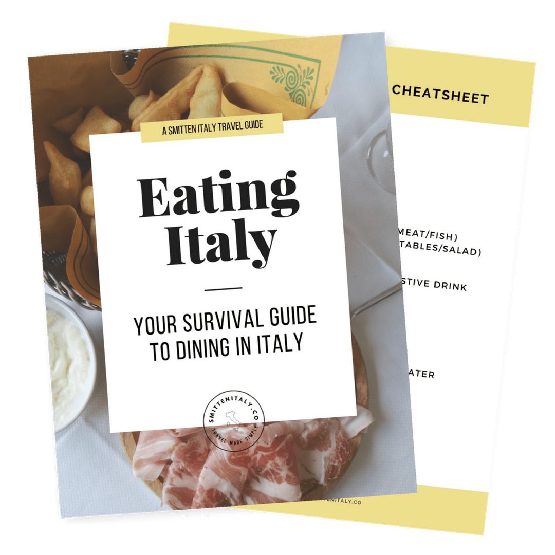 Eating Italy Survival Guide from Smitten Italy Travel Co.