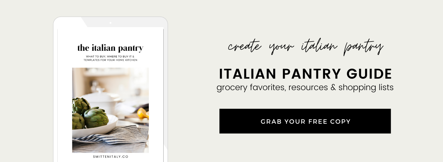 How to Create an Italian Pantry 3