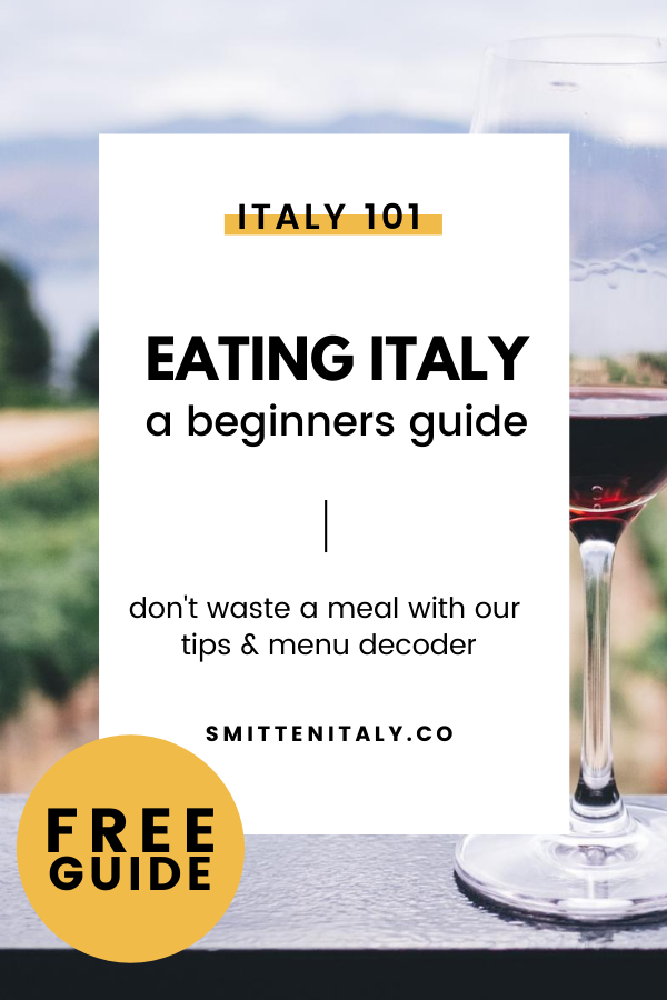 The Beginners Guide to Dining in Italy 4